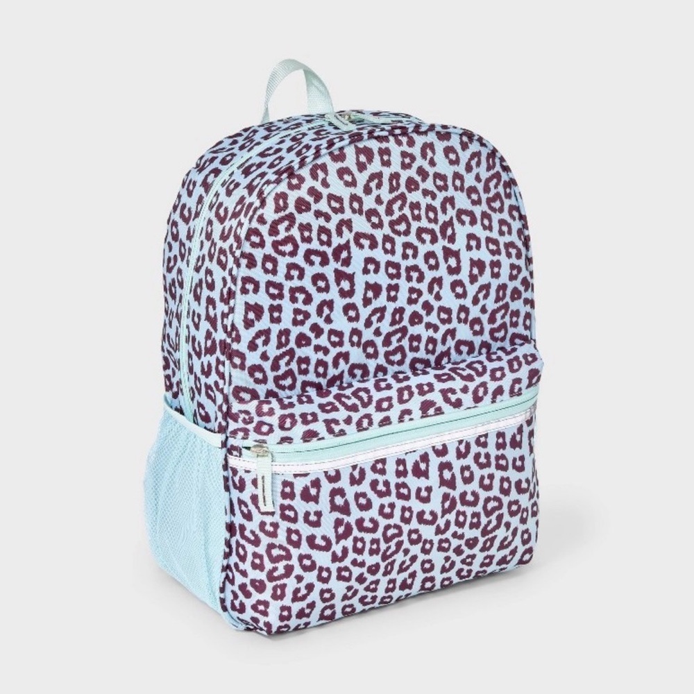 DealWorthy Cheetah Print Kids Backpack